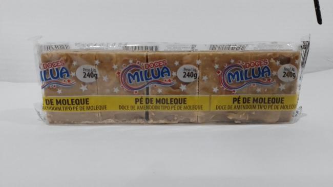 P de moleque Milua 240g