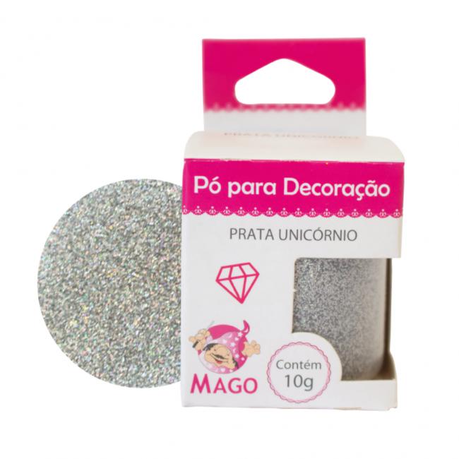 P para Decorao Prata Unicornio 10g