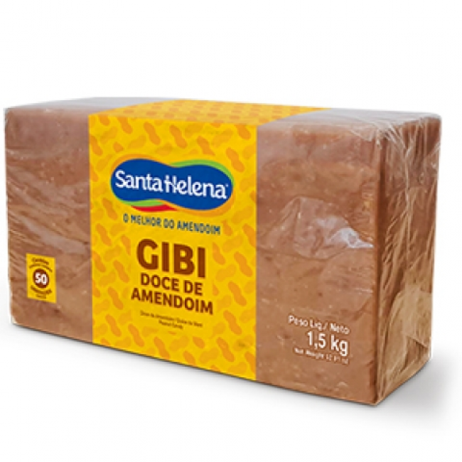 Doce de Amendoim Gibi 1,5Kg